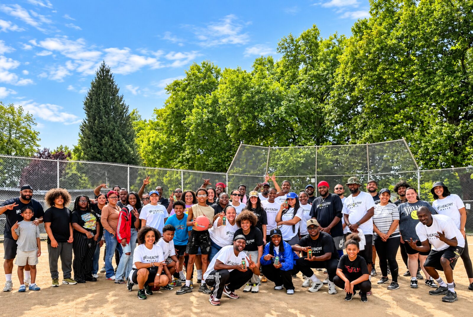 W(H)ealthy Walks community group photo